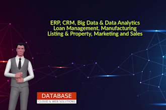 design database, sql database, mysql, airtable, ms access, oracle dashboard