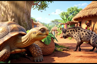 create cinematic ai african folktales storytelling videos for youtube
