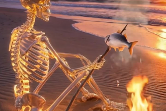 create viral ai skeleton videos for youtube shorts and tiktok