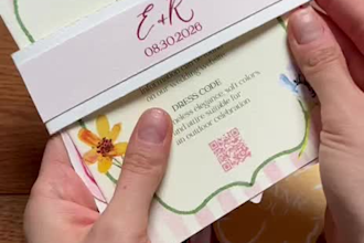 create wedding invitation, menu, save the date, rsvp, map