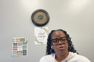 provide active listening, emotional support in a safe space