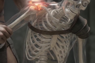 create ai skeleton shorts for tiktok, youtube like dr data