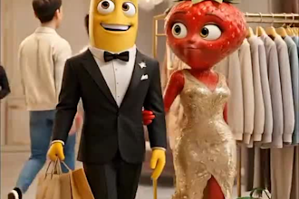 create viral ai 3d fruit animation talking object videos for reels and shorts