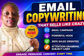 write email copy, cold emails, campaigns that convert sales