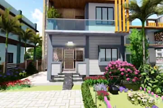 design professional 2d floor plans and high quality 3d front elevations