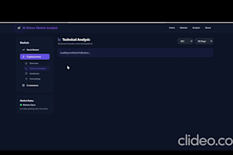 create crypto market data dashboard using python