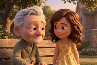 3d pixar animation ai pixar style video animation