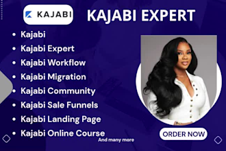 create kajabi website, kajabi expert, kajabi workflow, kabjabi sales funnel,