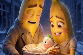 create ai animation storytelling  3d pixar style cartoon