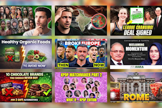 design scroll stopping youtube thumbnails