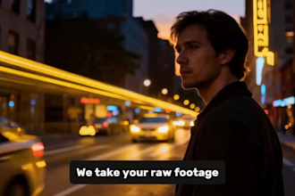 do professional youtube video editing or vlog video editing