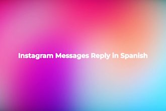 reply to instagram messages in spanish