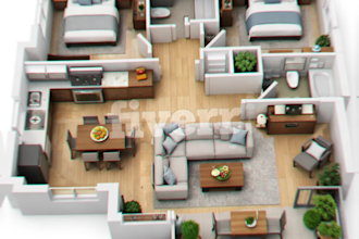 design modern house floor plans and 3d elevation