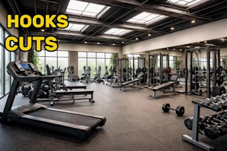 edit gym and fitness videos into viral reels, tiktoks and shorts