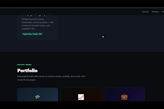 design a professional landing page or sales page website