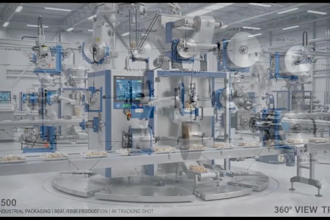 create industrial explainer ai animation for factories and manufacture