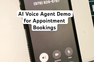 build an ai voice agent to answer calls and book appointments
