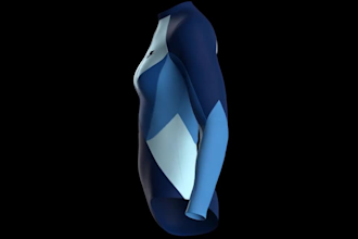 create realistic 3d clothing mockup in clo3d
