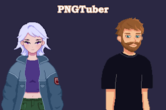 create a pixel art pngtuber avatar for you