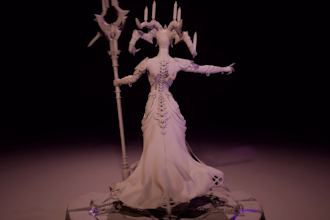 create and 3d print your custom character or creature
