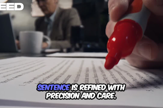 edit and proofread documents for you