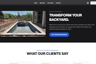 build a premium, high converting website
