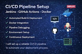 set up cicd pipeline using jenkins github and docker