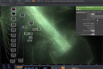 create audio reactive visualizers for your music using touchdesigner