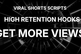 write top 5 viral facts scripts for youtube videos