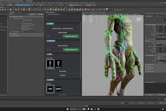 do ue5 rigging, animation retargeting, ik rig, maya facial rig, retopology, rig