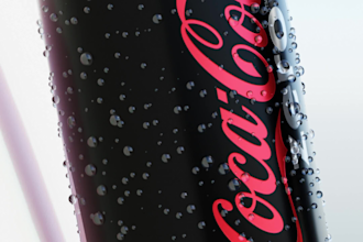 create realistic 3d food and beverage product animations