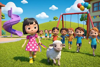 create 3d nursery rhymes videos for youtubes
