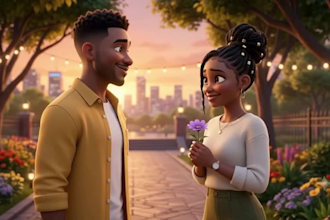 3d pixar style ai animation video, 3d ai proposal video, african folktales