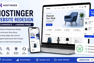 hostinger redesign, hostinger support hostinger ecommerce hostinger landing page