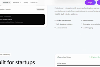 build a premium react landing page with tailwind CSS