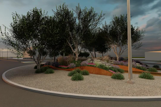 create photorealistic 3d landscape design