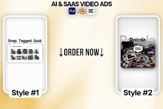 create facebook google video ads for ai and saas products