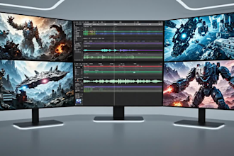 create video game trailer and steam gameplay trailer on indie PC game