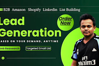 provide targeted lead generation with verified contacts