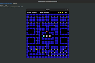 create old school console games using python for you
