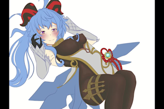 draw anime and furry characters and fanart