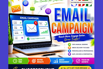 manually send bulk email for you