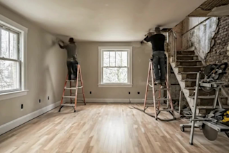 create a cinematic construction and renovation timelapse video