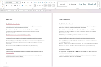 do fast data entry ms word excel formatting
