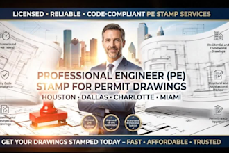 expert pe stamp engineer for city approvals houston dallas charlotte miami