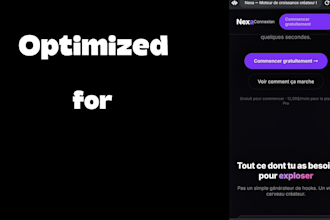 create a modern responsive dark mode landing page