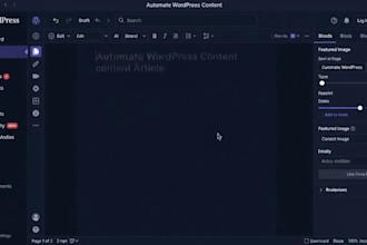 build a custom n8n ai automation workflow for wordpress