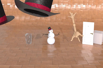 make renders and 3d models of anything
