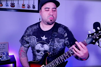take your guitar playing to the next level with custom lessons