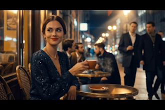 create cinematic ai perfume animation, ai 3d product video, commercial advert